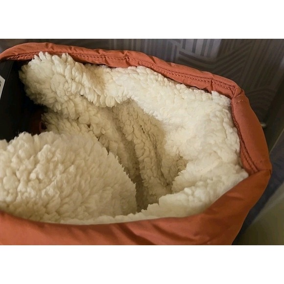 Okie Dokie Toddler Girls Pin Puffer Jacket Sherpa Hooded Coat Size 18 Months NWT - Picture 8 of 8